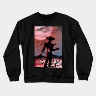 Horror Scene Crewneck Sweatshirt